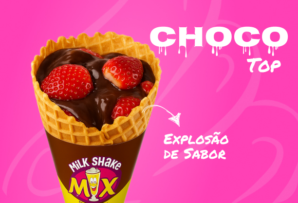 Sorvete Choco top