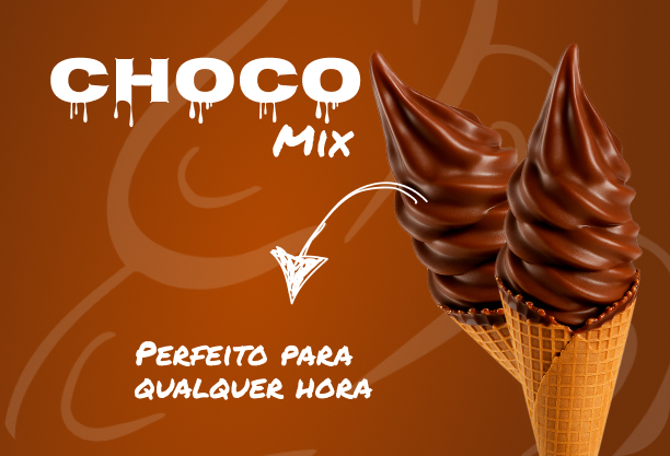 Sorvete Choco Mix