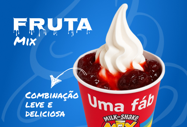 Sorvete fruta mix